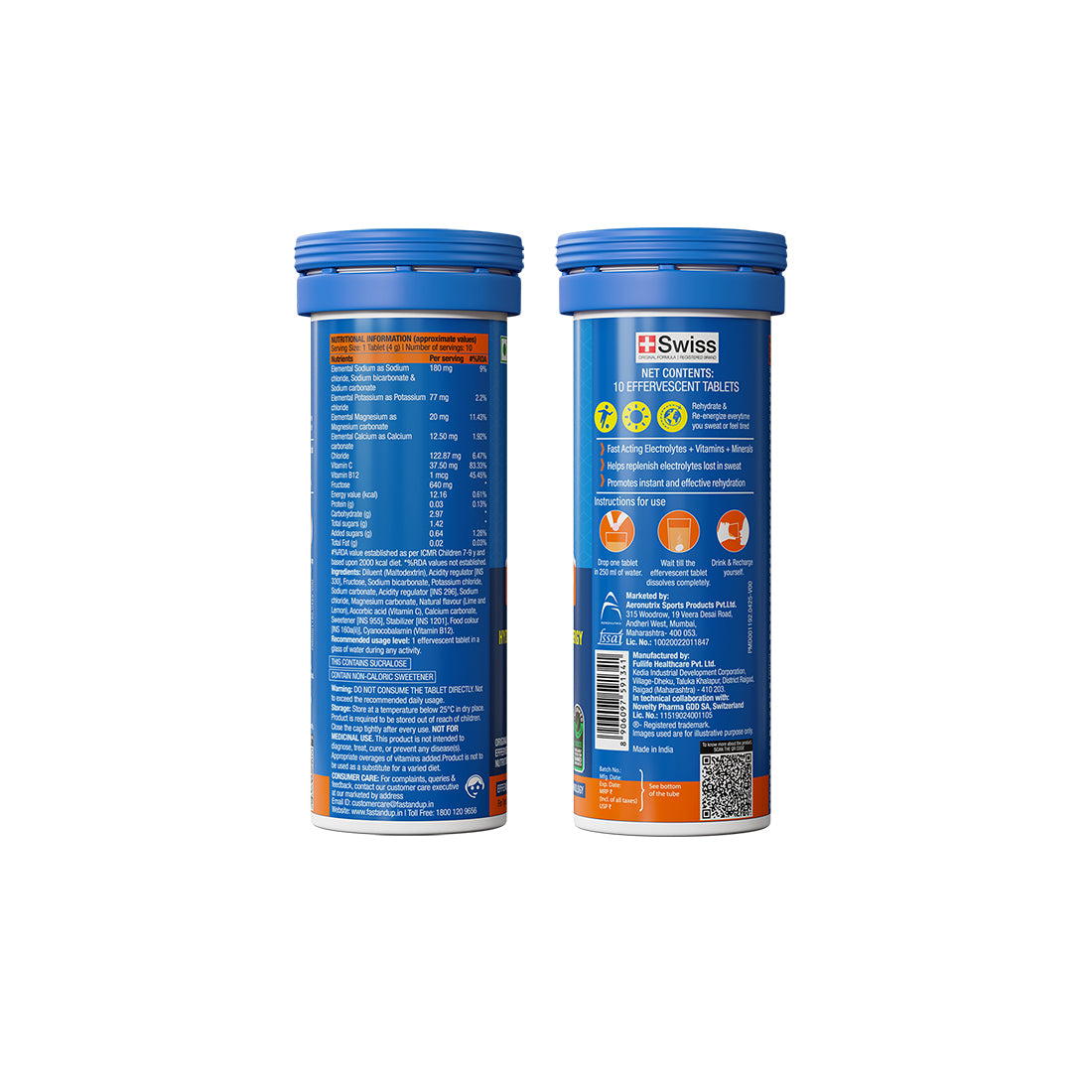 Reload Low Sugar Instant Hydration Drink - Lime & Lemon