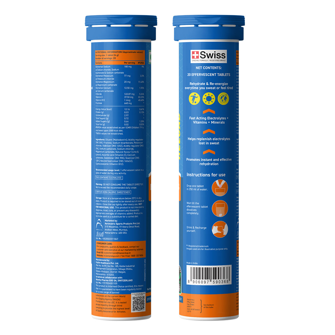 Reload Citrus Cooler Combo - Orange and Lime & Lemon