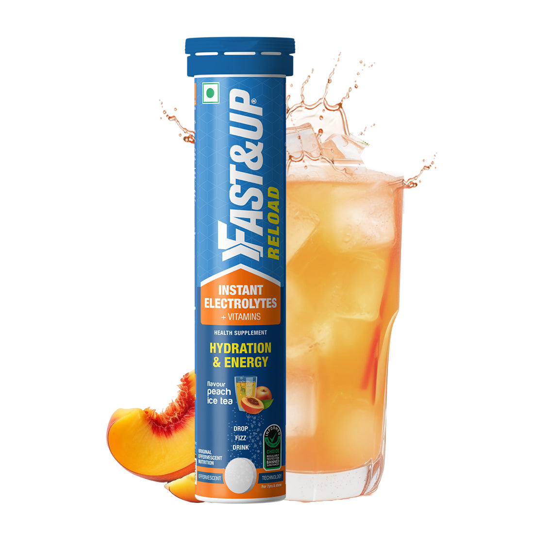Reload Peach Iced Tea - Single