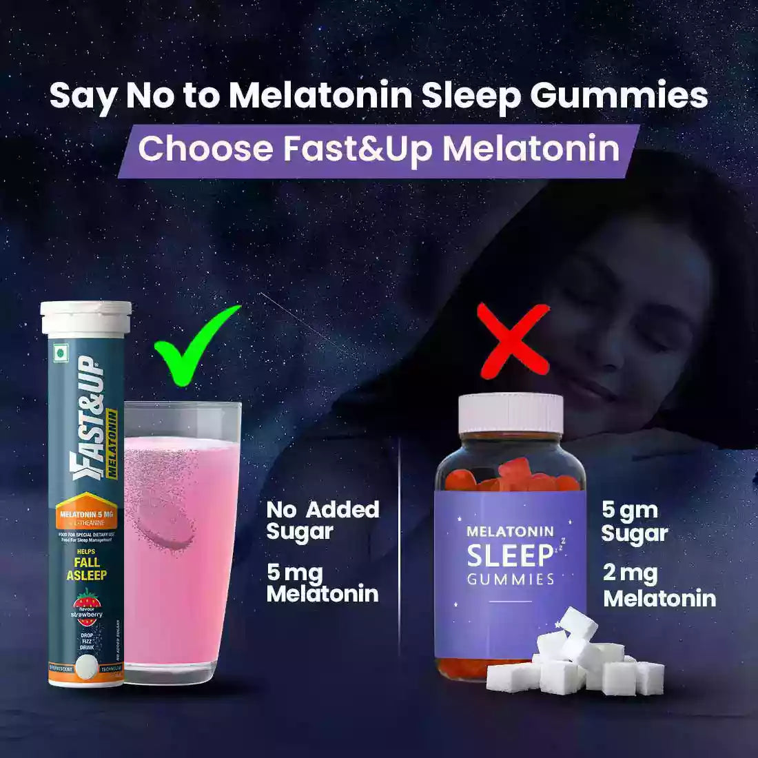 Fast and UP Melatonin