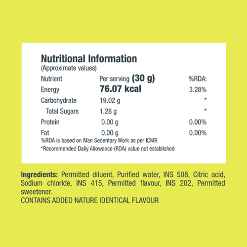 Fast&Up Energy Gel Non-Caffeinated - Zesty Lemon
