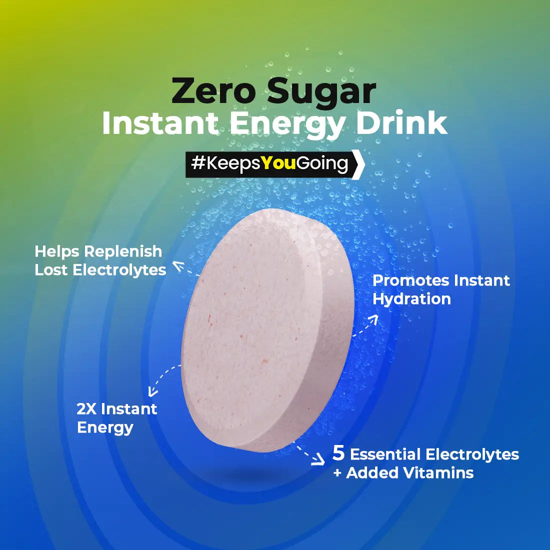 Zero Sugar Instant Energy Drink