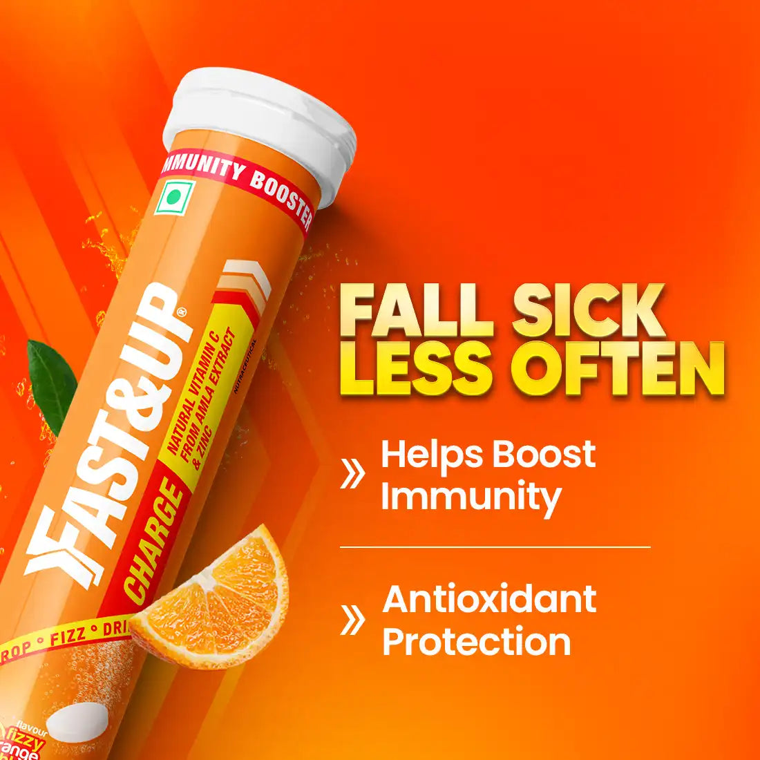 Fast&Up Vitamin C and Zinc for Immunity