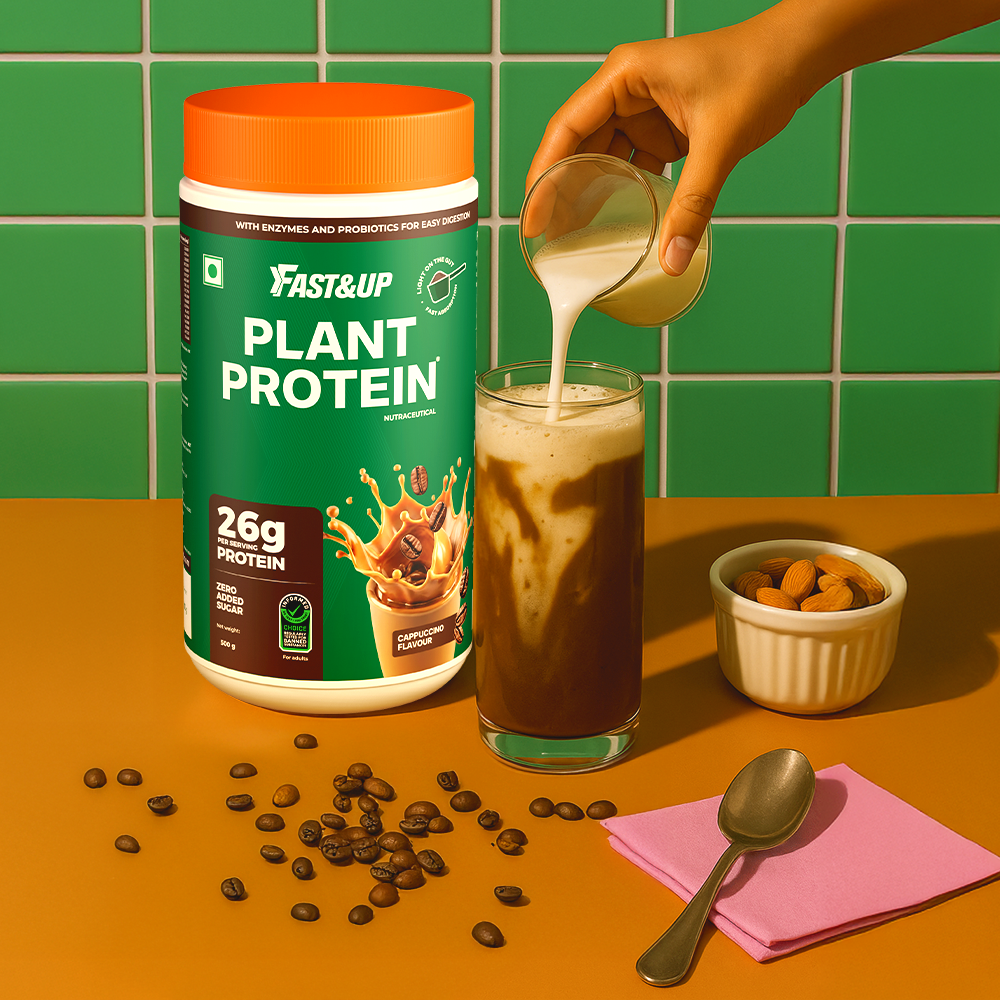 Plant Protein - Cappuccino - 1kg (Pack of 2)