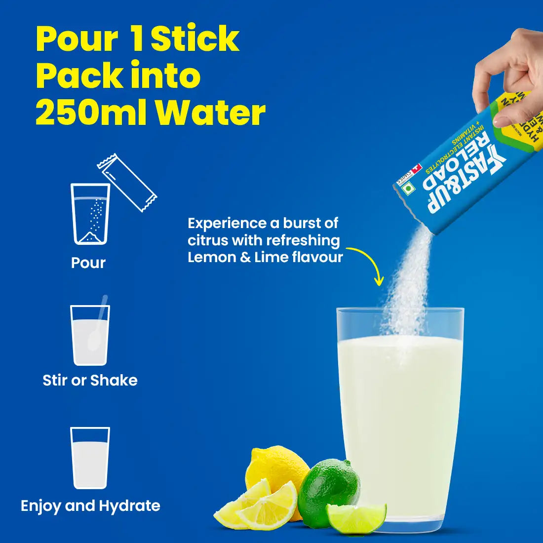 Fast&Up Reload Stick - Lemon
