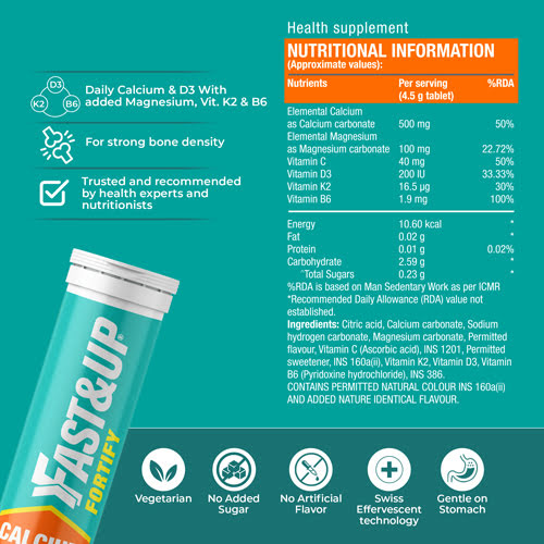 Fast&Up Calcium and Vitamin D3