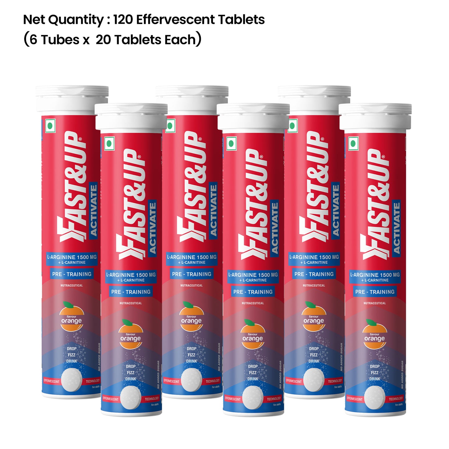 Fastandup Activate Pack of 6