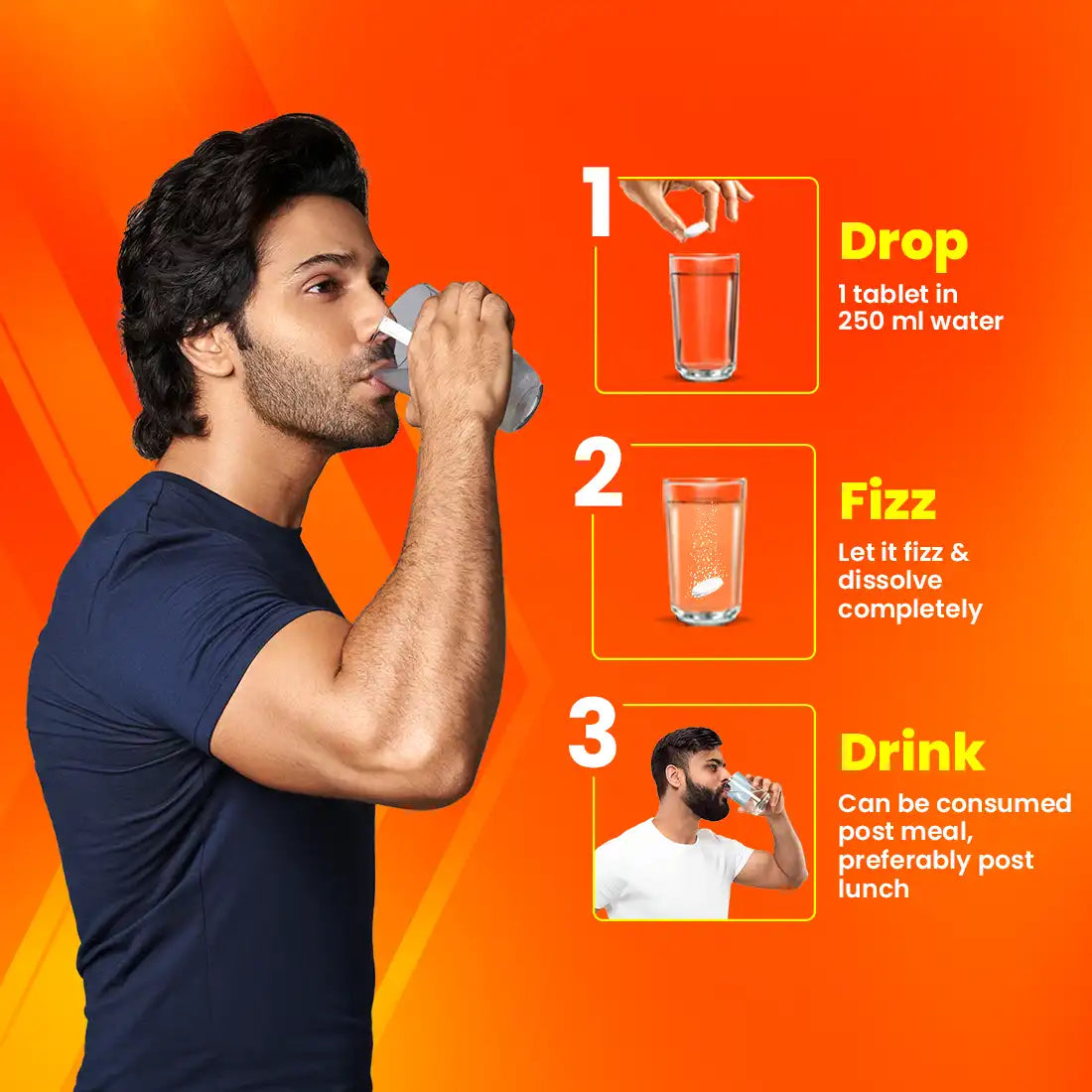 Fast&Up Vitamin C and Zinc for Immunity