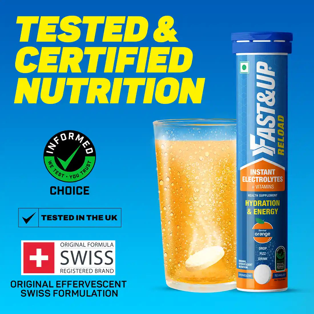 Tested & Certified Nutrition