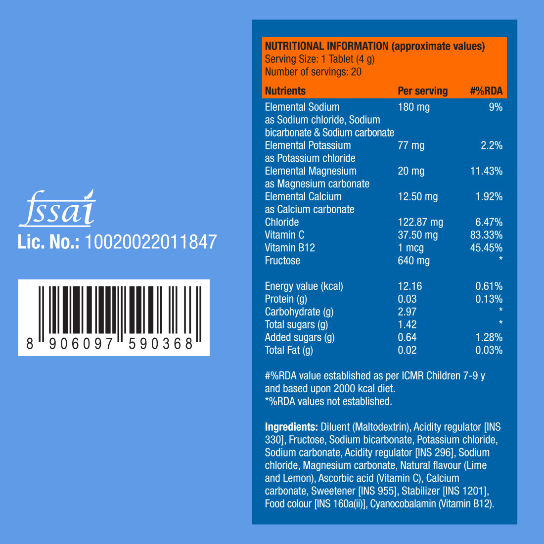 Nutrition Information
