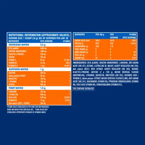 Nutrition Information