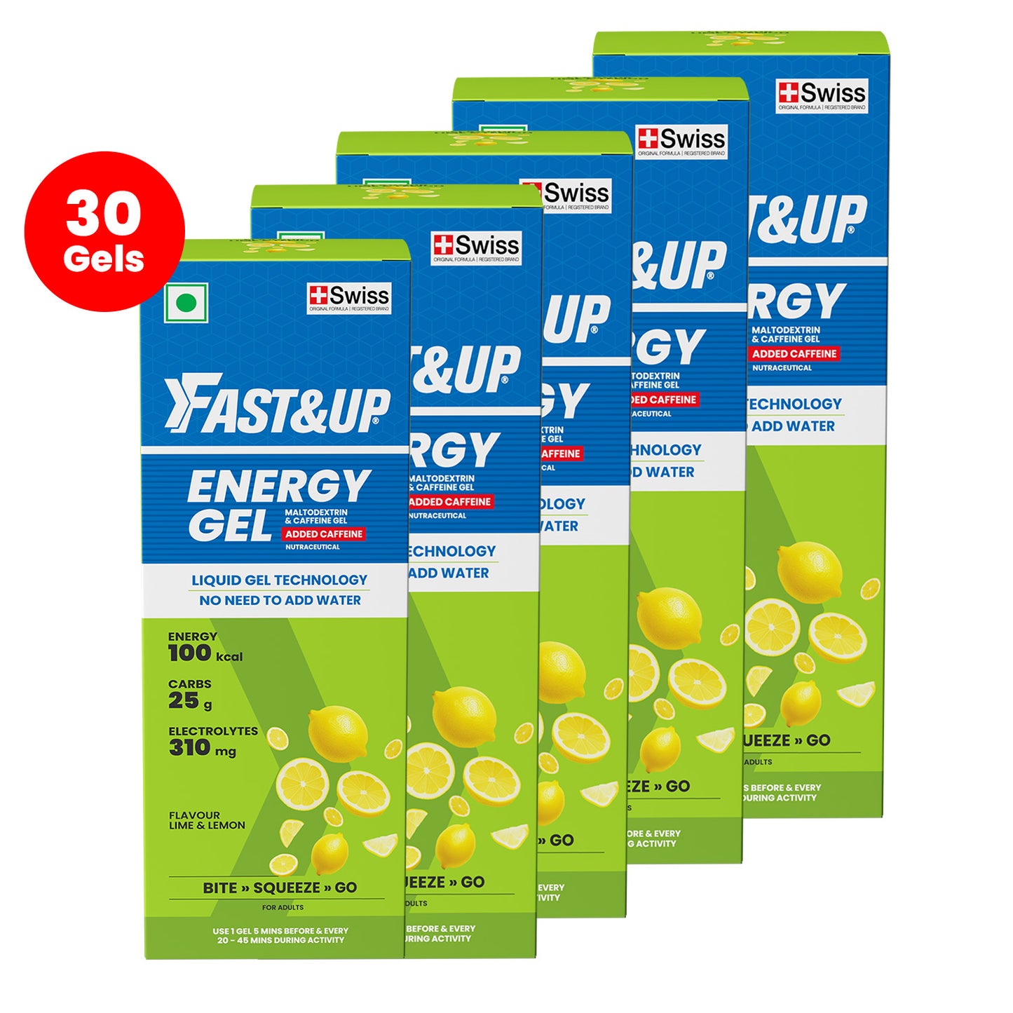 Fastandup Energy Gel Pack of 5