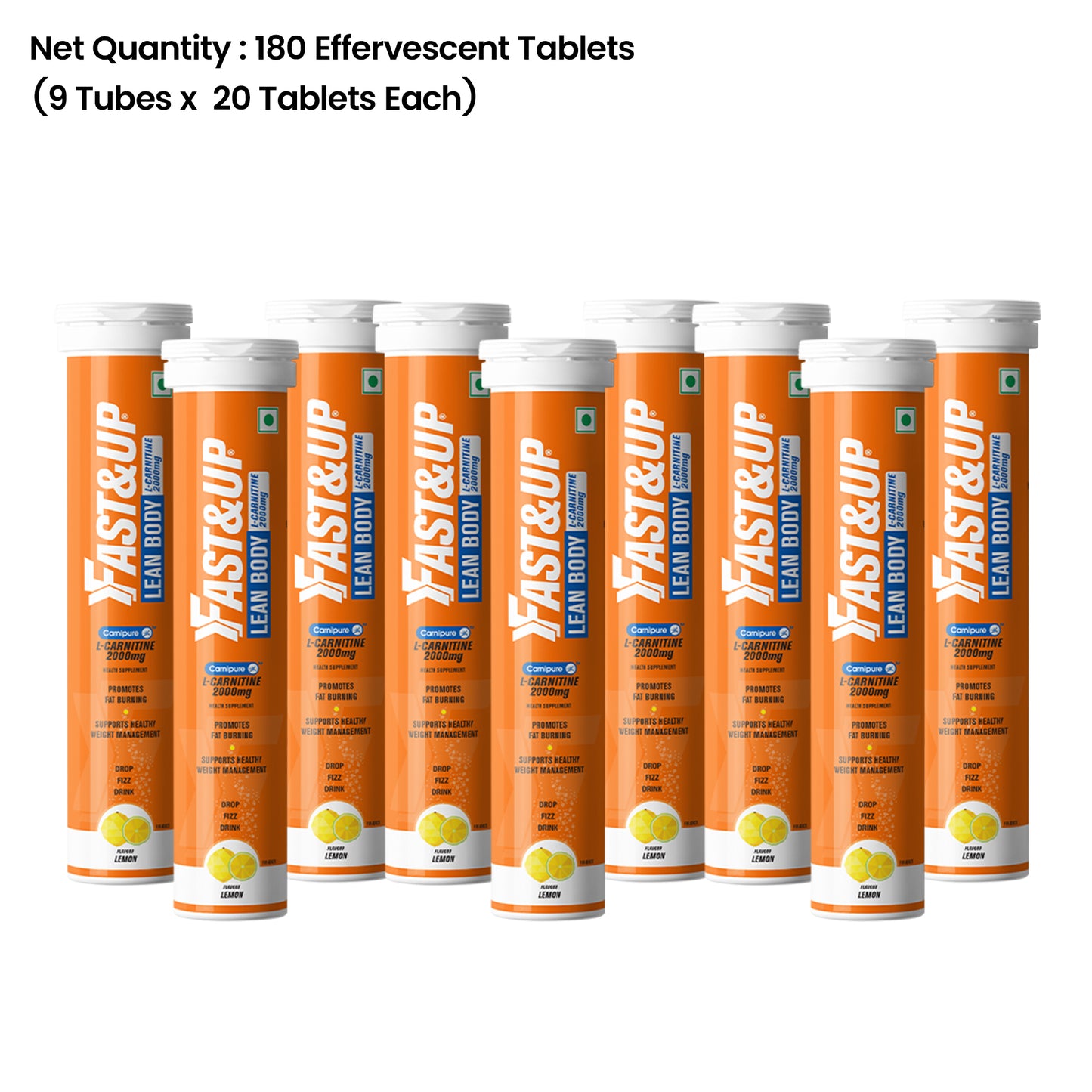 Fastandup Leanbody Lemon Flavour
Pack of 9