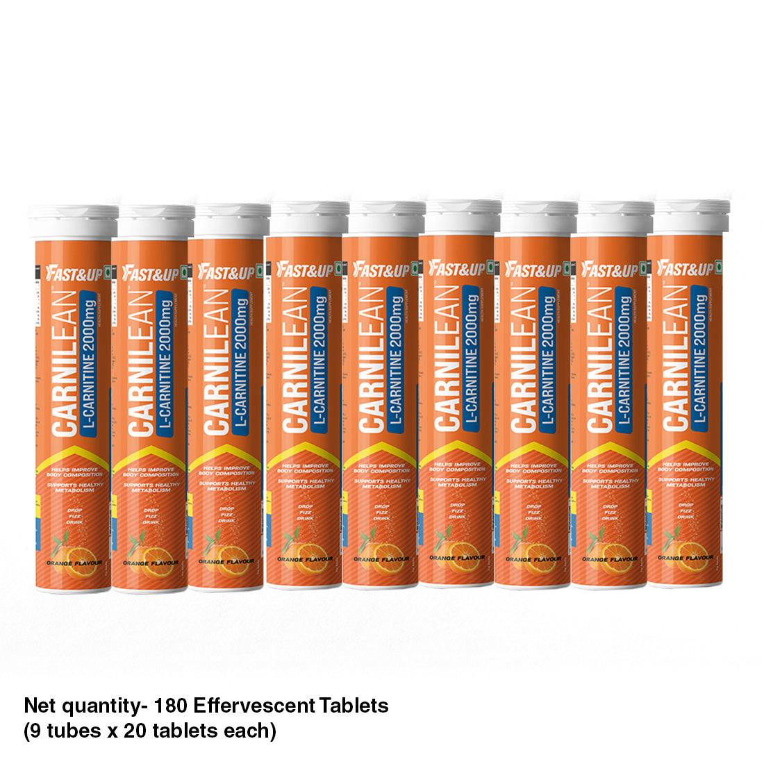 Carnilean 2000mg L-Carnitine For Weight Loss - Orange