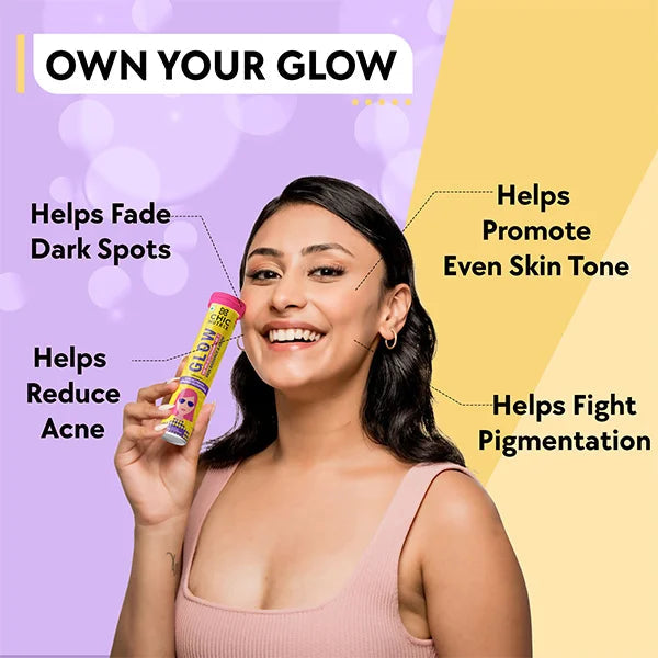Glow – Glutathione Tablets for Skin Glow & Even-Toned Skin - Blackcurrent