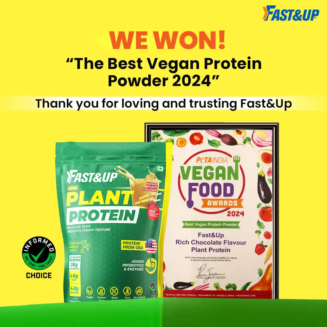 Plant Protein - Kesar Kulfi - 25 Servings + Shaker