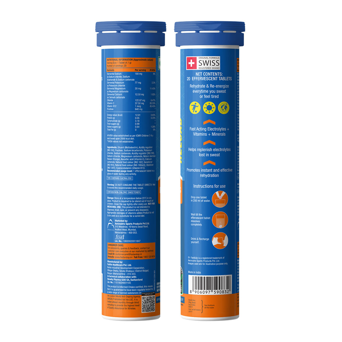 Reload Assorted 3's- Lime and Lemon + Orange + Cola