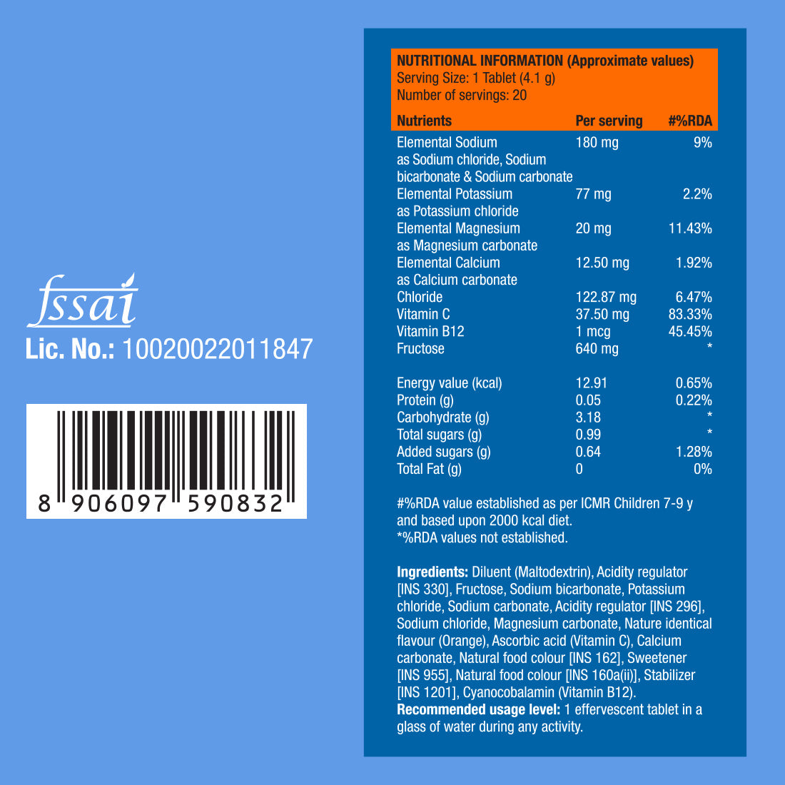 Nutrition Information