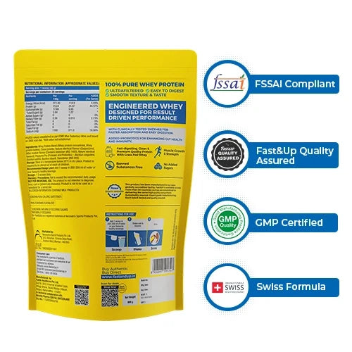 Fast&Up Whey Essentials - Premium Whey Isolate + Concentrate - Creamy Coffee