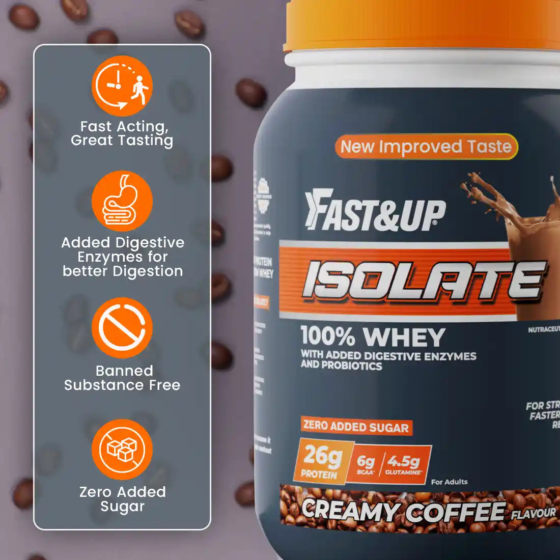 Whey Isolate - Creamy Coffee - 30 Servings