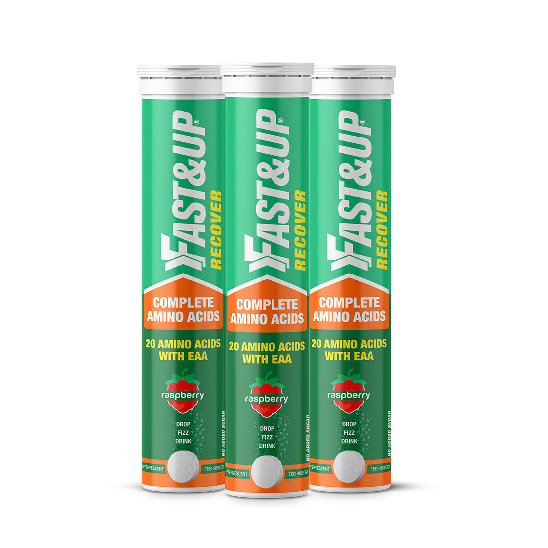 Fast&Up Recover with 20 Amino Acids - Raspberry