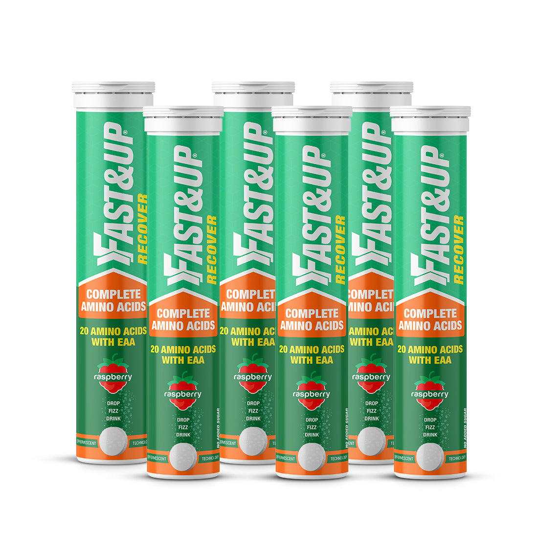 Fast&Up Recover with 20 Amino Acids - Raspberry