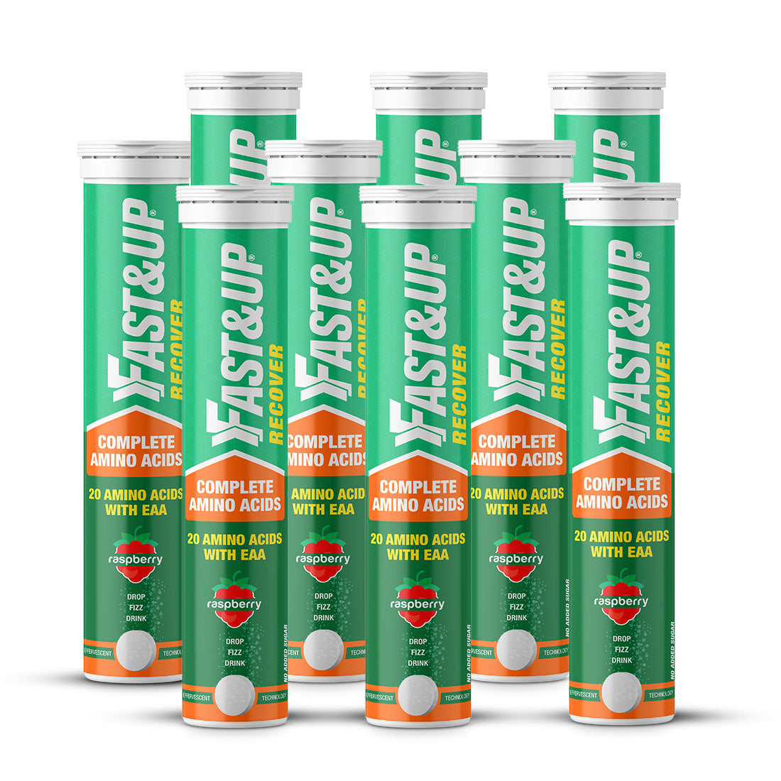 Fast&Up Recover with 20 Amino Acids - Raspberry
