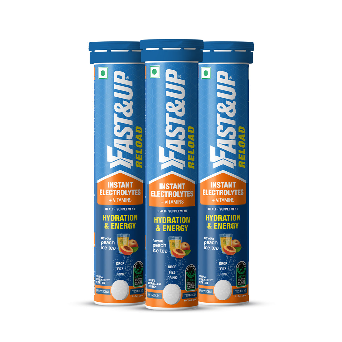 Reload Peach Iced Tea - Pack of 3