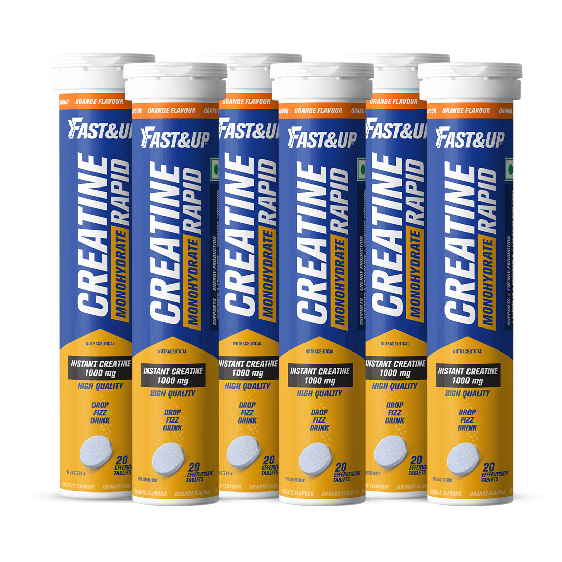 Creatine Rapid Effervescent - Orange Flavour