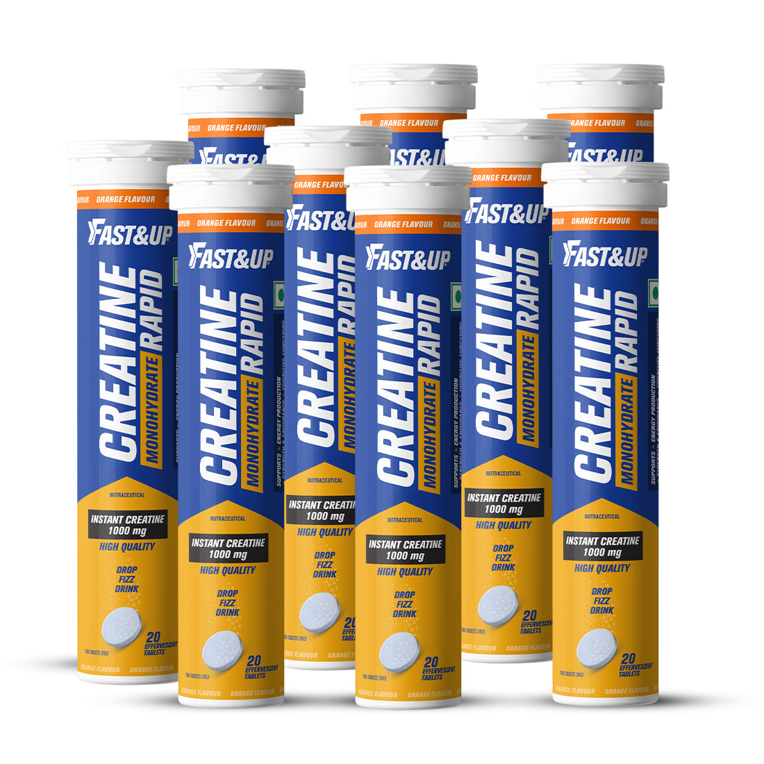 Creatine Rapid Effervescent - Orange Flavour