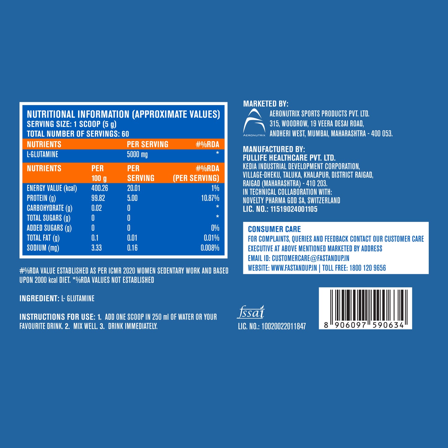 Nutrition Information