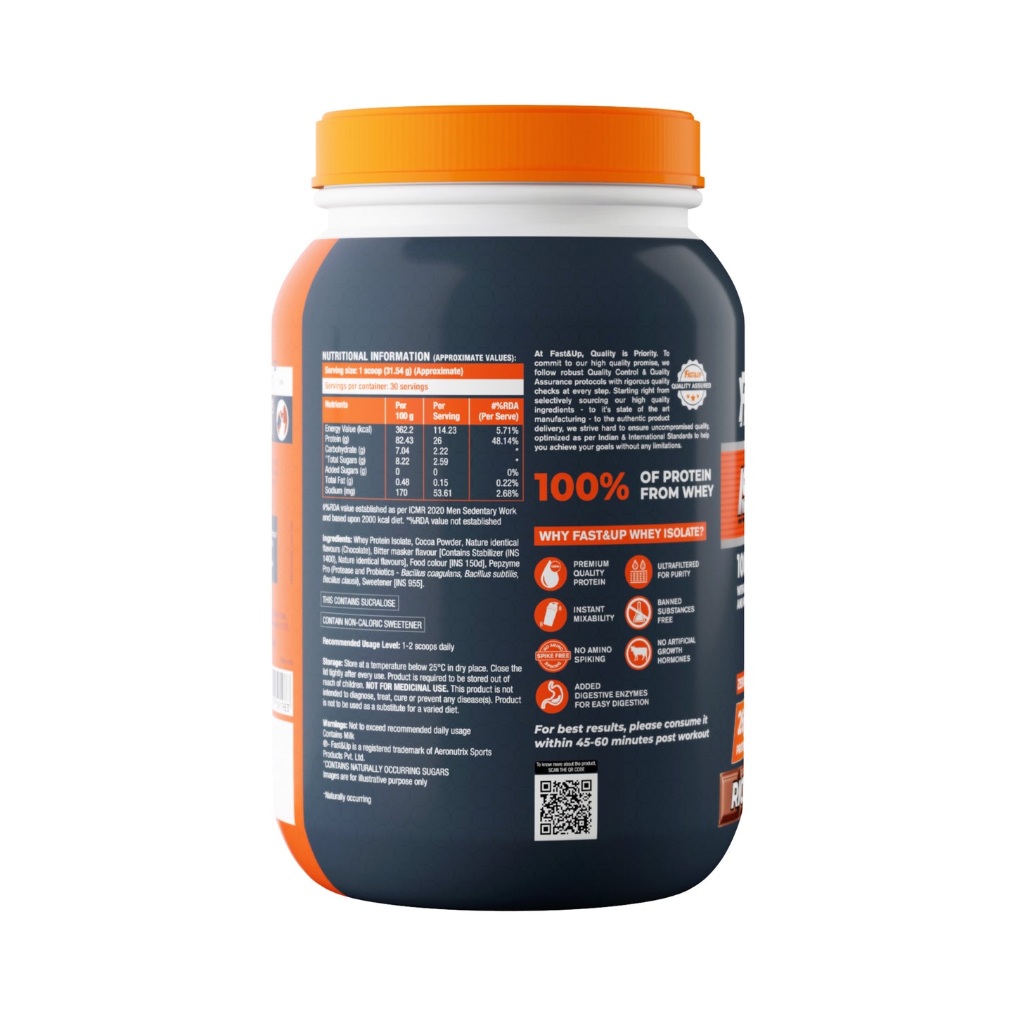 Whey Isolate - Rich Chocolate - 30 Servings