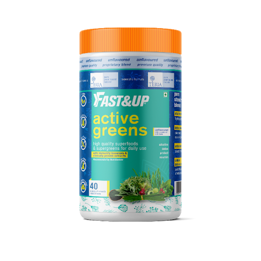 Introducing Fast&Up Active Greens Powder