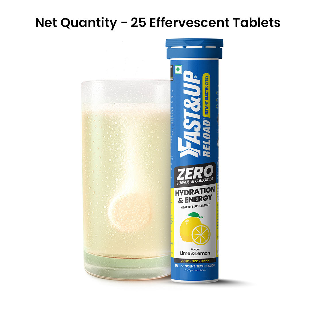 Reload Zero Instant Hydration Drink - Lime and Lemon - Single
