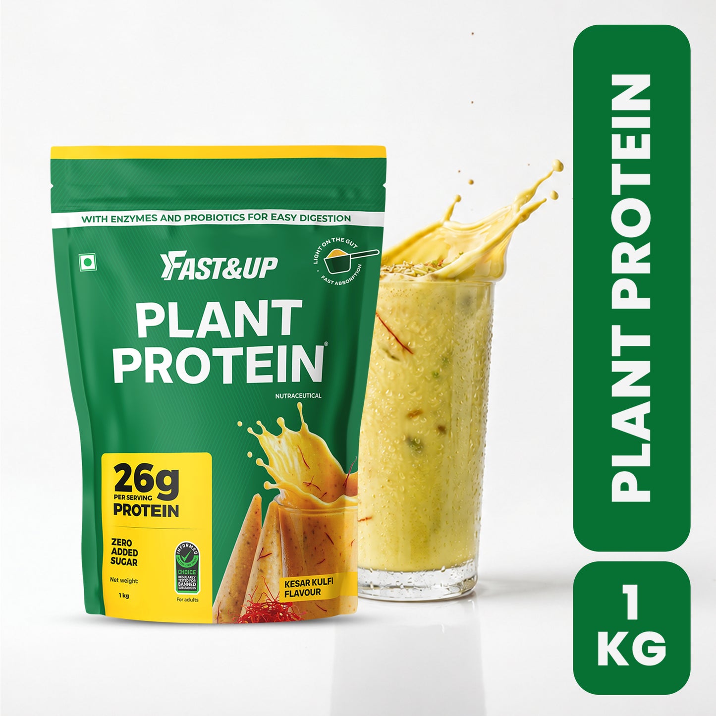 Plant Protein - Kesar Kulfi - 25 Servings
