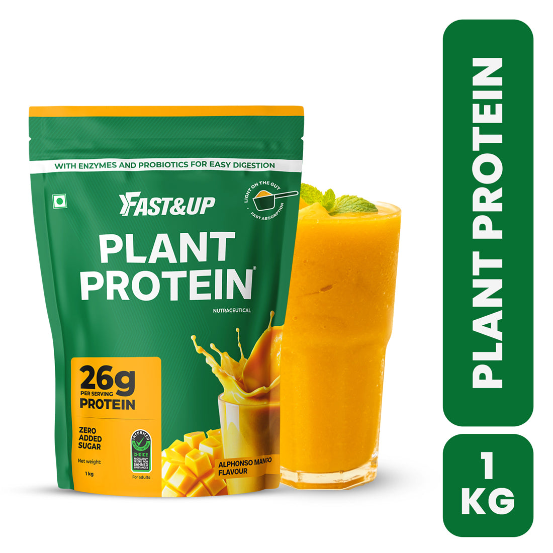 Plant Protein - Alphonso Mango - 25 Servings