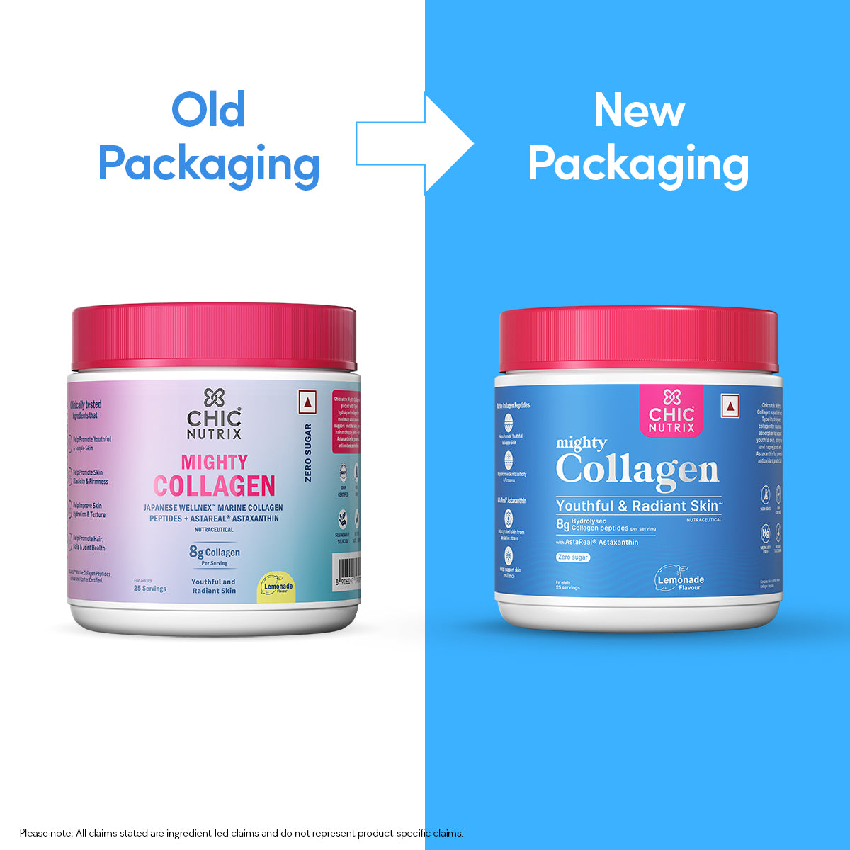 Marine Collagen Supplement for Youthful Skin - Lemonade