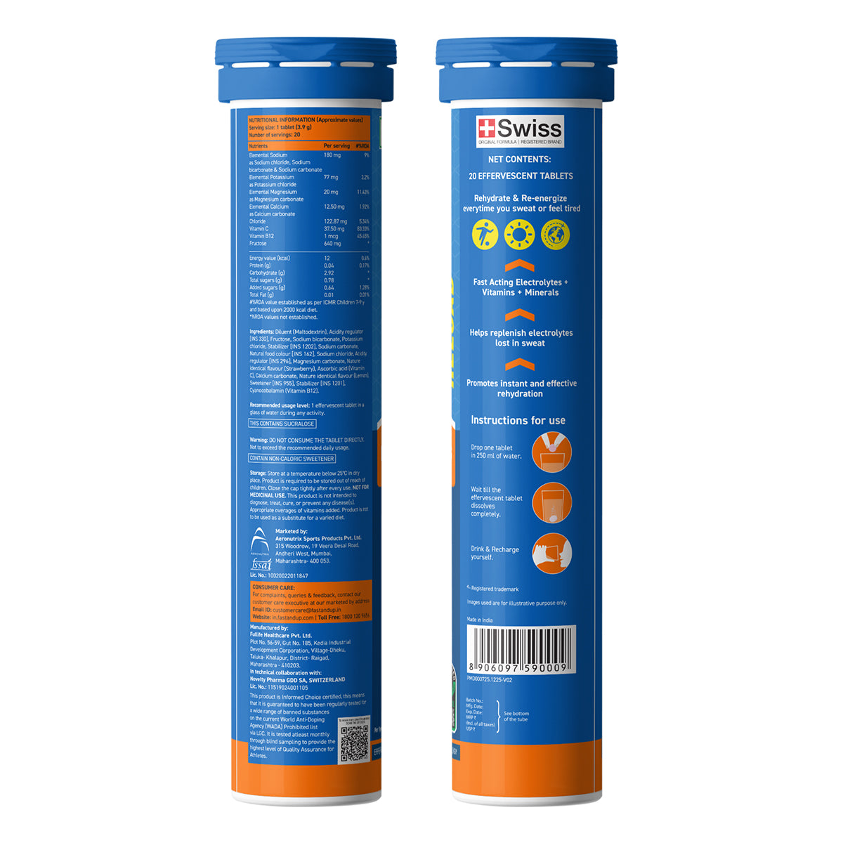 Reload - Low Sugar Instant Hydration Drink - Berry