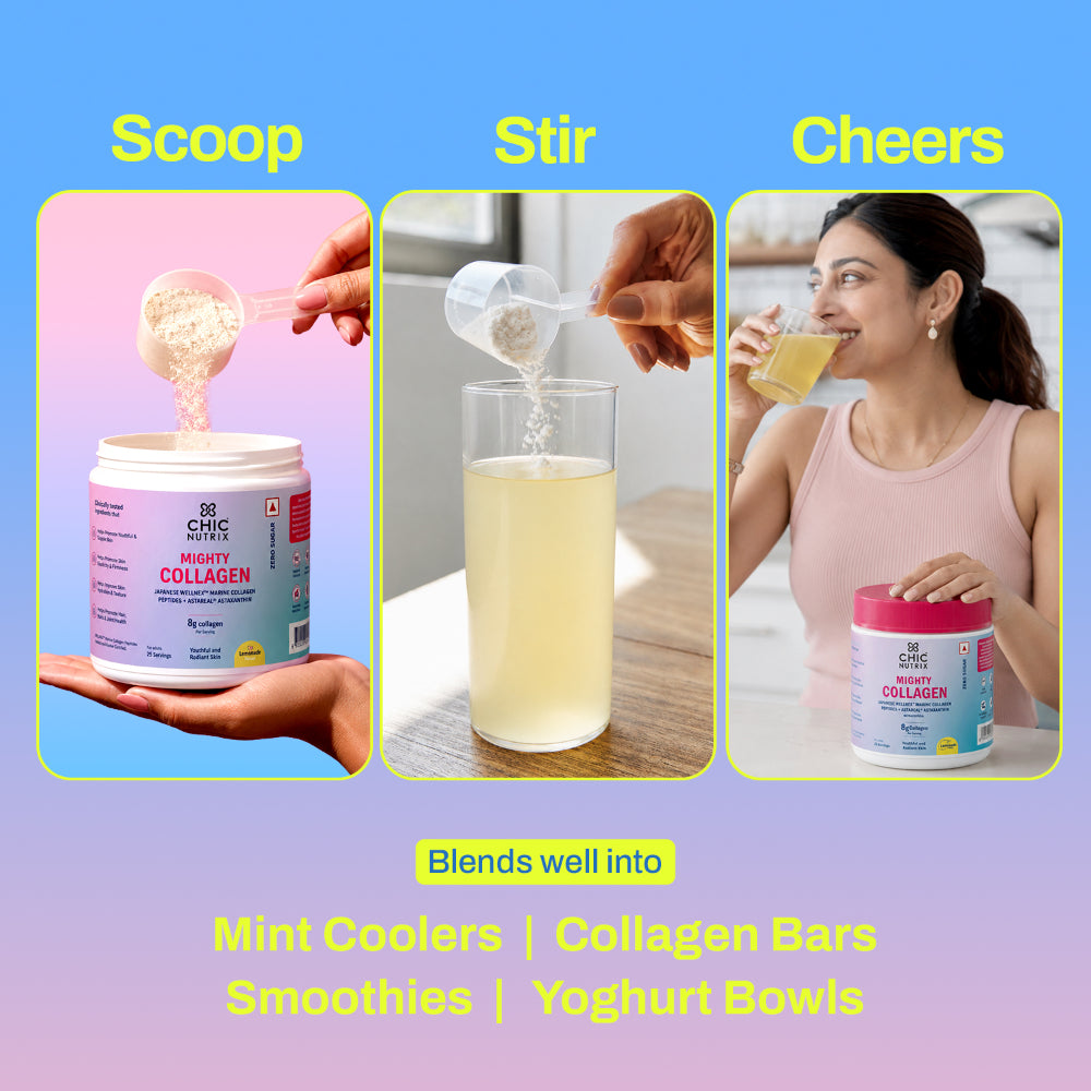 Marine Collagen Supplement for Youthful Skin - Lemonade
