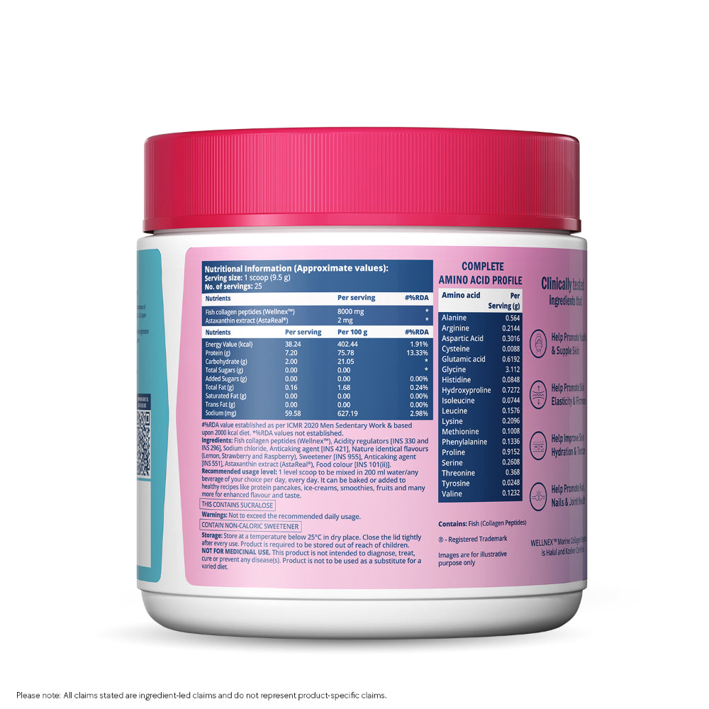 Marine Collagen Supplement for Youthful Skin - Lemonade