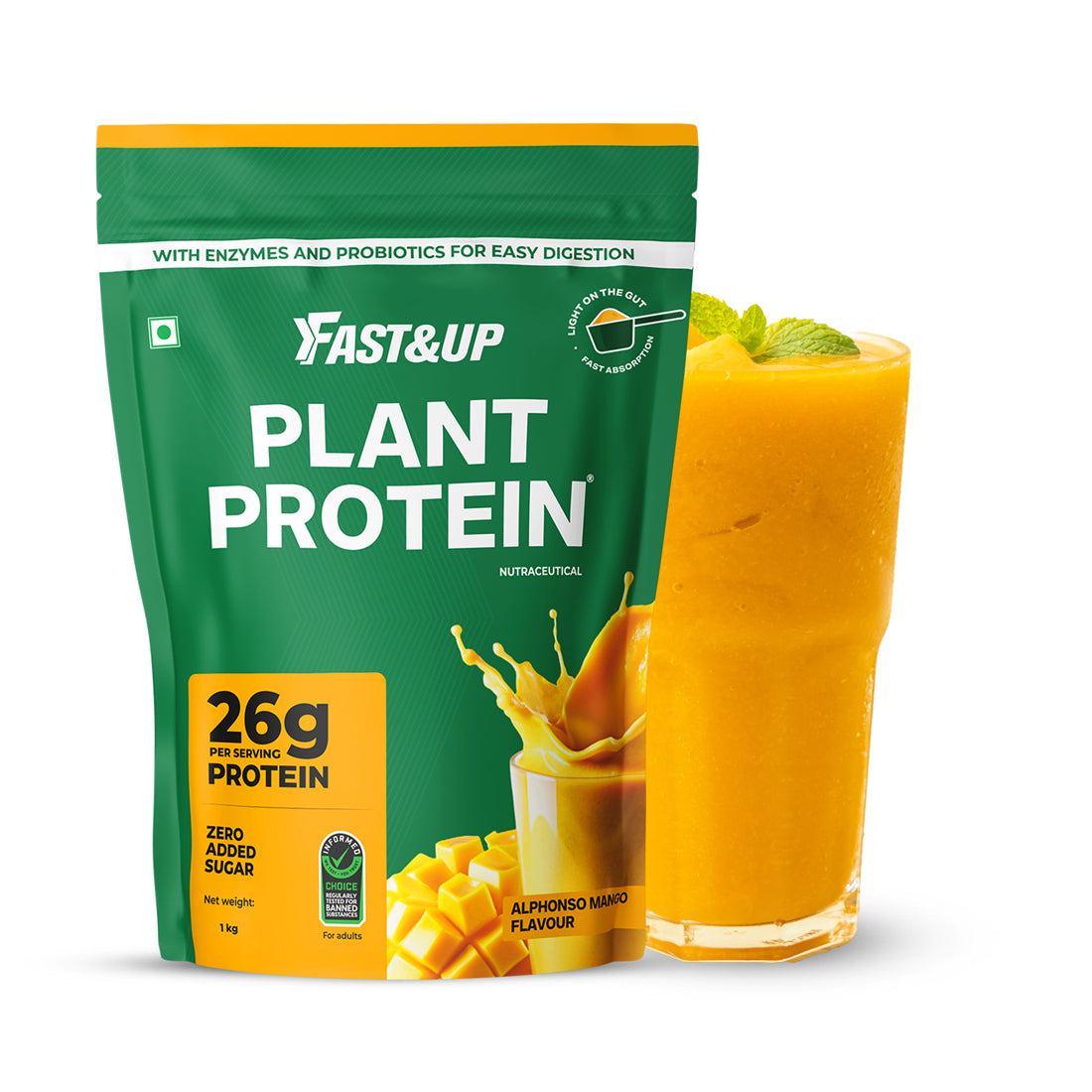 Plant Protein - Alphonso Mango - 25 Servings