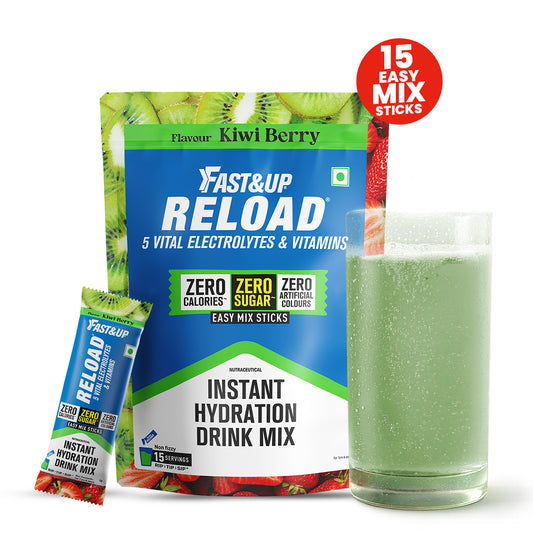 Reload Zero Sugar Instant Hydration Sticks - Kiwi Berry 15's