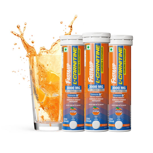 L-Carnitine 3000mg for Weight Loss - Orange