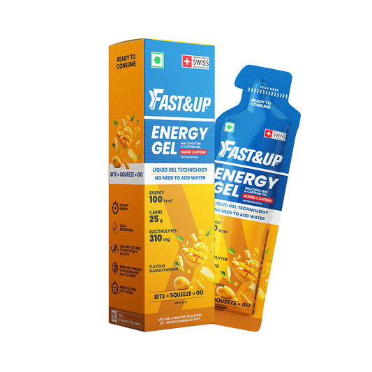 Fast & Up Energy Gel- Caffeinated- Mango Passion