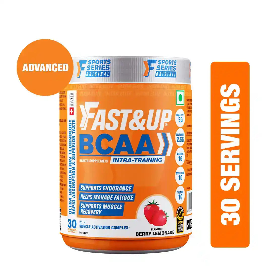 Fast and Up BCAA Berry Lemonde