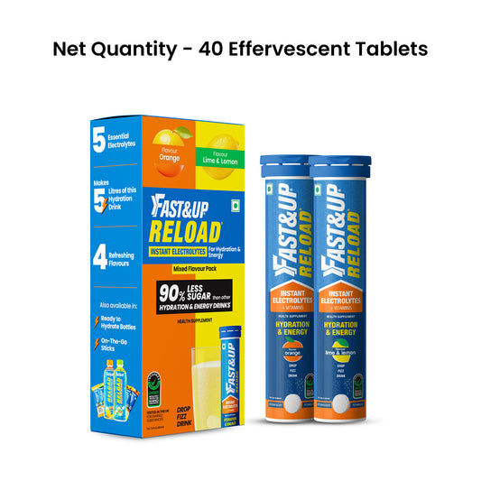 Reload Low Sugar Assorted 2's- Lime and Lemon + Orange