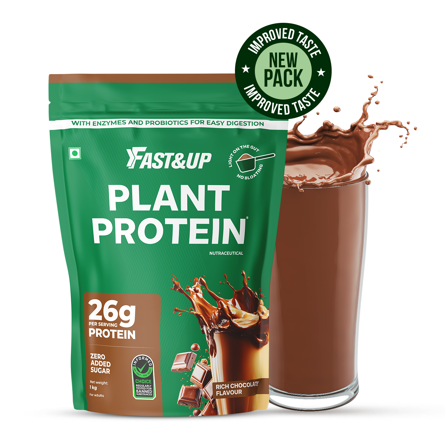 Plant Protein - Rich Chocolate - 1kg
