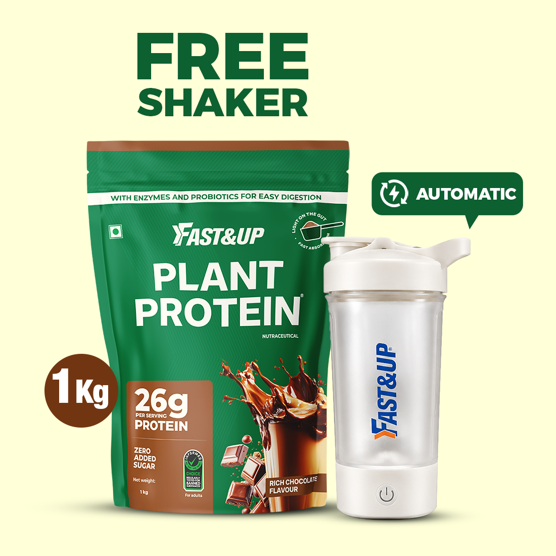 Plant Protein - Rich Chocolate - 1kg