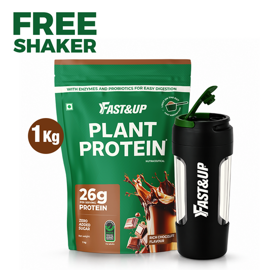Plant Protein Rich Chocolate 1kg + Free Spillproof Shaker
