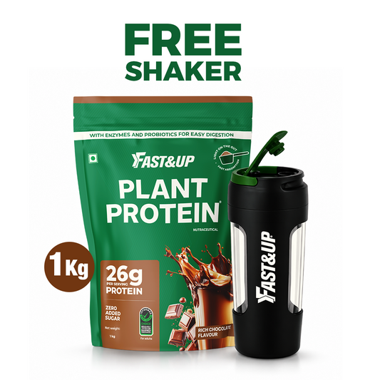 Plant Protein Rich Chocolate 1kg + Free Spillproof Shaker